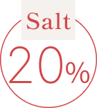 Salt 20%