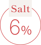 Salt 6%