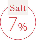 Salt 7%