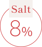 Salt 8%