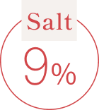 Salt 9%
